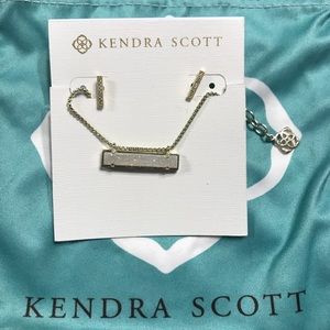 Jon & Leanor Iridescent Drusy Set